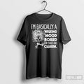 Premium Girl Im Basically A Walking Mood Board For Chaos And Charm T Shirts Unisex