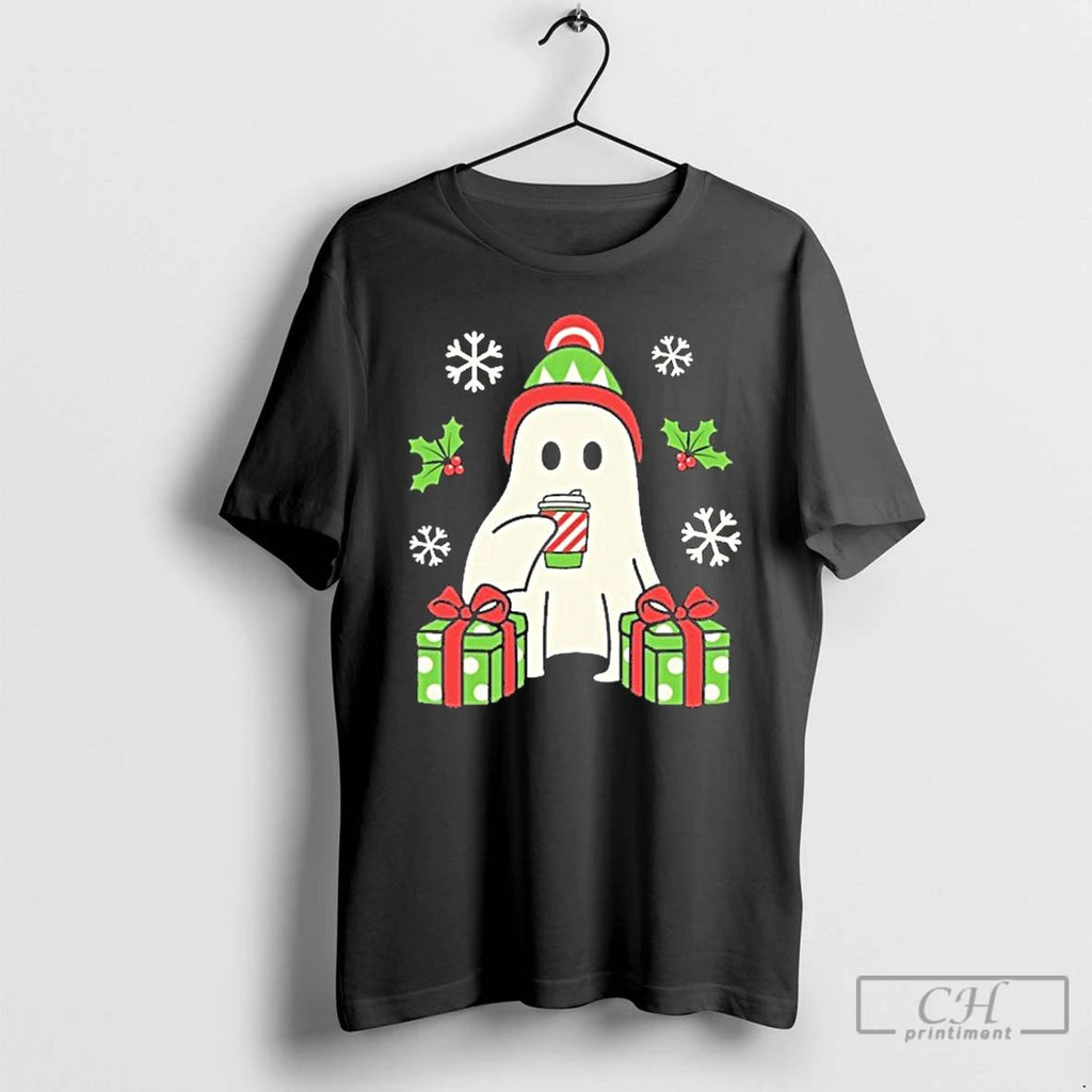 Premium Christmas Ghost T Shirts Unisex