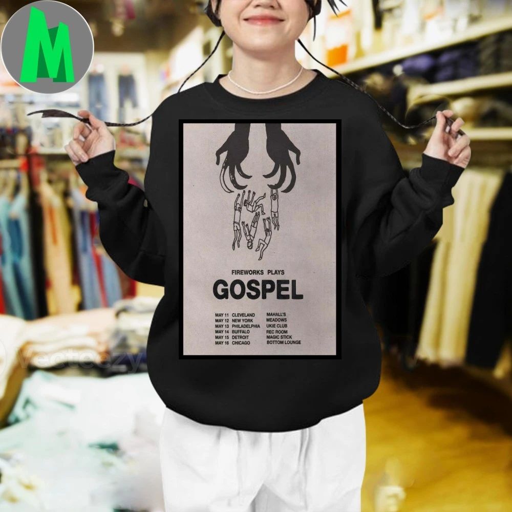 FIREWORKS Album GOSPEL 2026 Poster Shirt Unisex