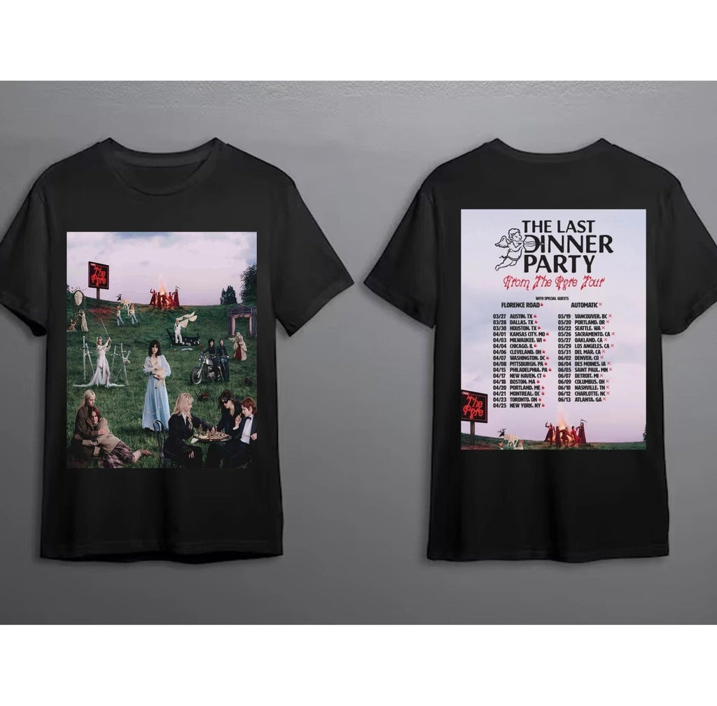 The Last Dinner Party announce 2026 North America Tour Shirt Unisex