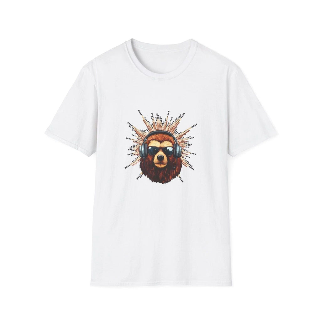 Sunglass Bear Head | Retro animal Graphic Tee | Personalized gift Unisex