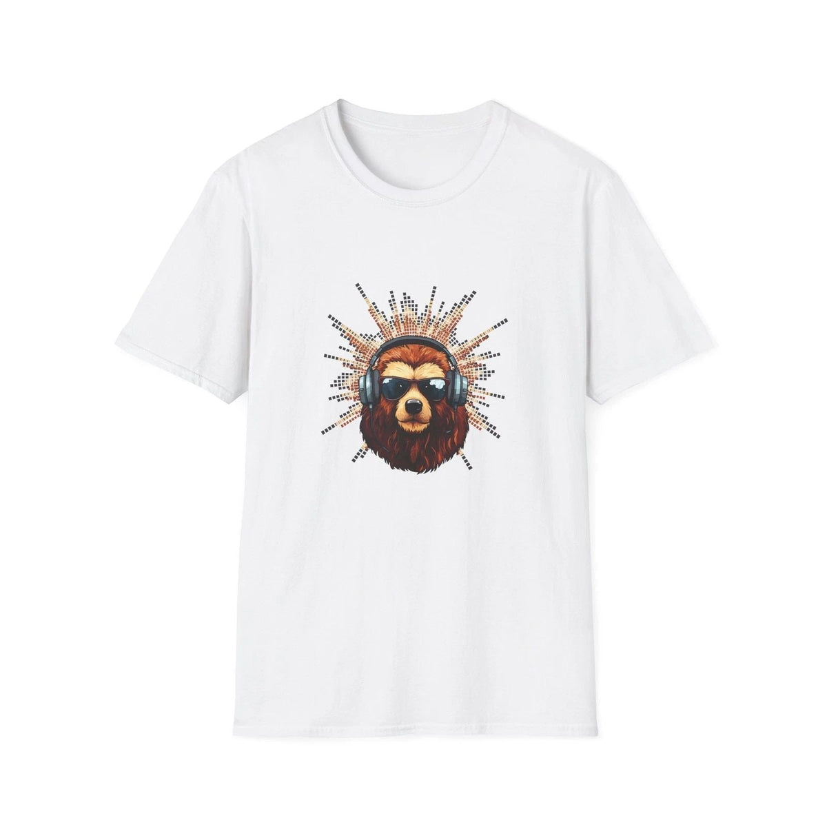 Sunglass Bear Head | Retro animal Graphic Tee | Personalized gift Unisex