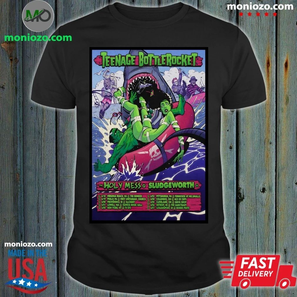 Teenage Bottlerocket 2026 Spring Shows Poster Unisex