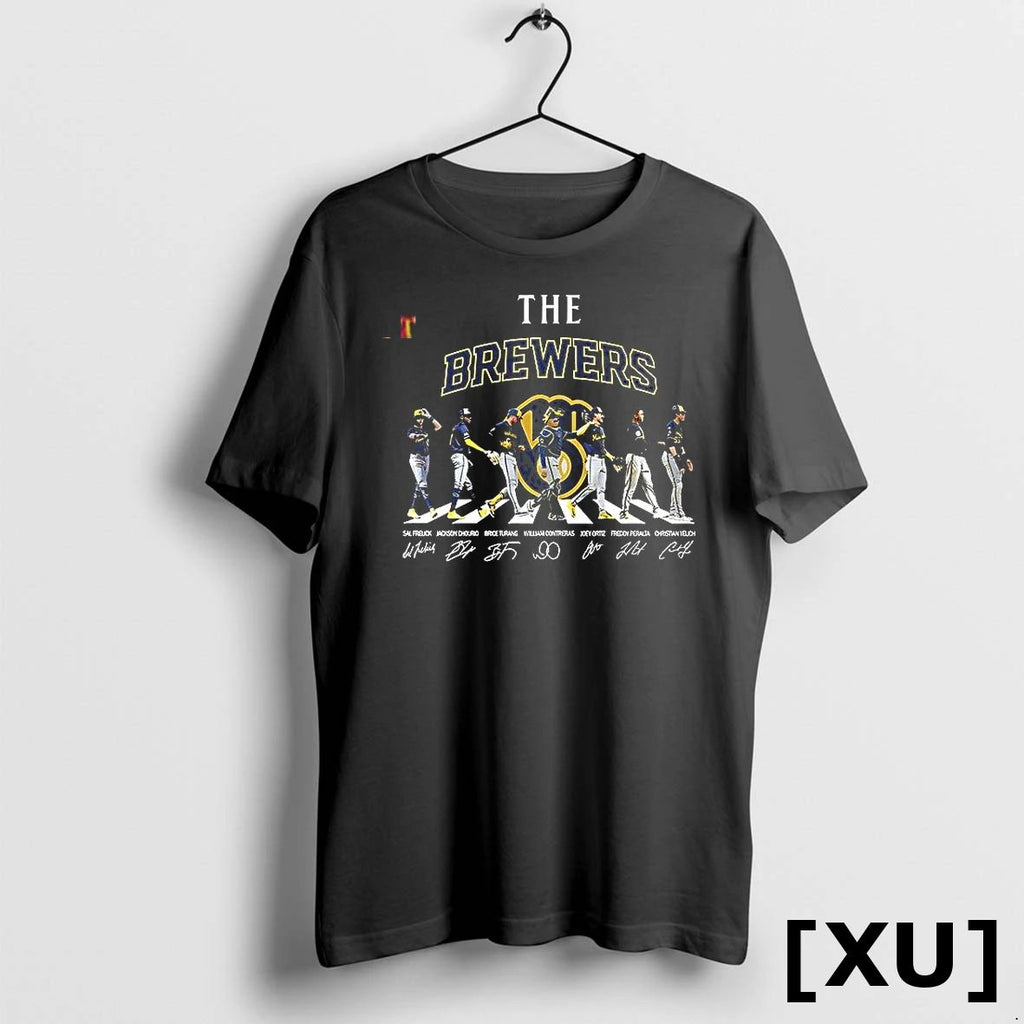 The Brewers Abbey Road Sal Frelick Jackson Chourio Tshirts Sweater Unisex