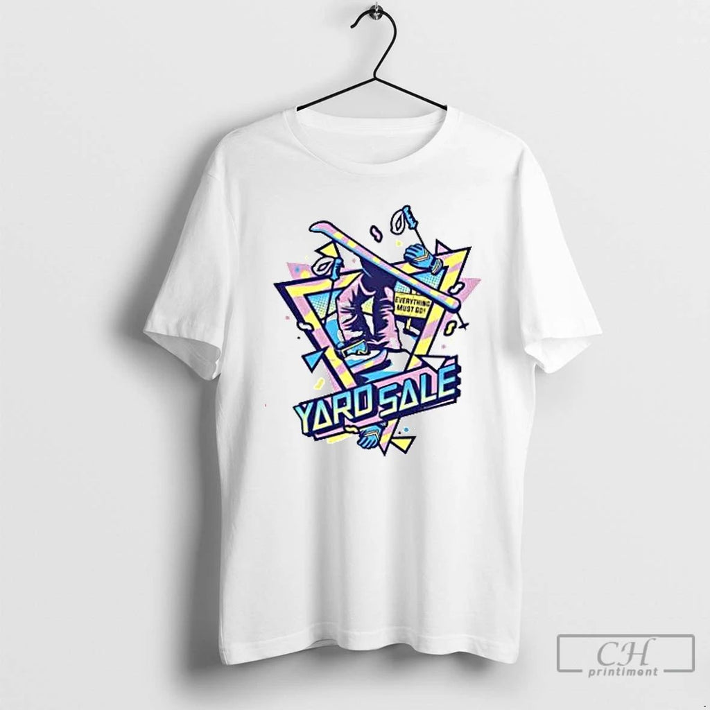 Premium Yard Sale Skiing T Shirts Unisex