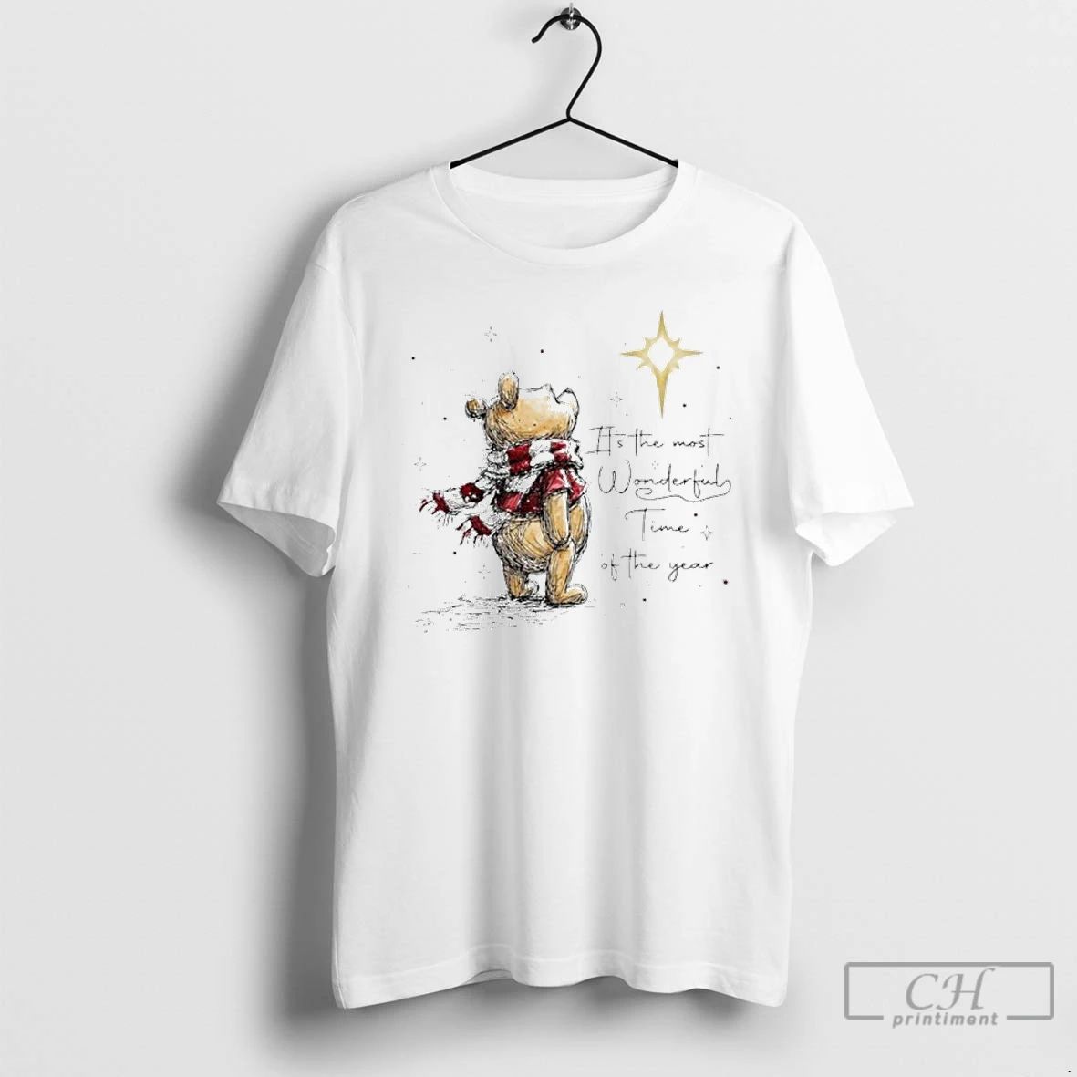 Premium Pooh Its The Most Wonderful Time Of The Year T Shirts Unisex
