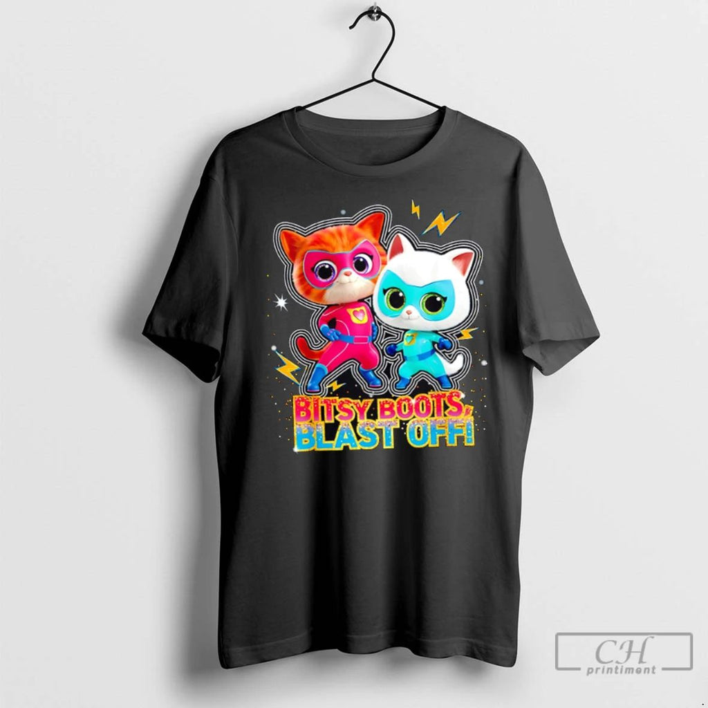 Premium Hero Cat Super Kitties Bitsy Boots Blast Off Unisex