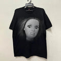 Vintage 90s Doll Face Meme Graphic , Trendy Sarcastic Tee Unisex