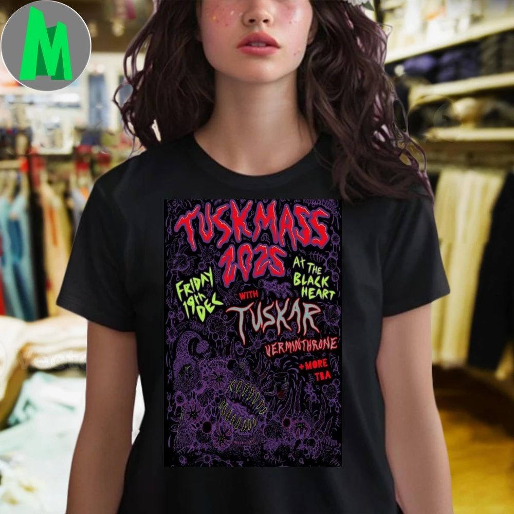 Original Poster Tuskar The Black Heart Dec 19 2025 Poster Shirt Unisex