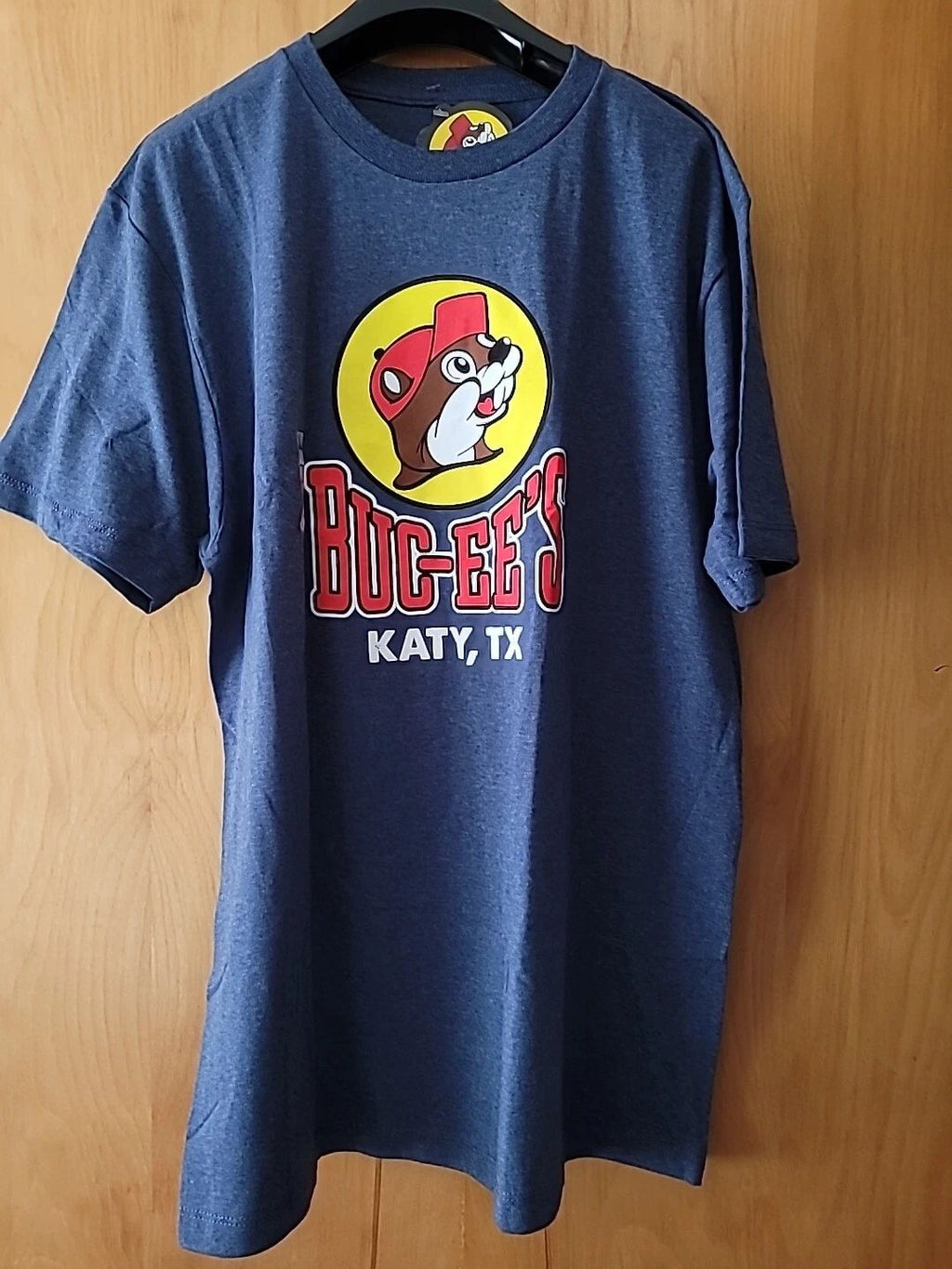 Buc-ees Buc ees Blue L 100% Cotton Unisex