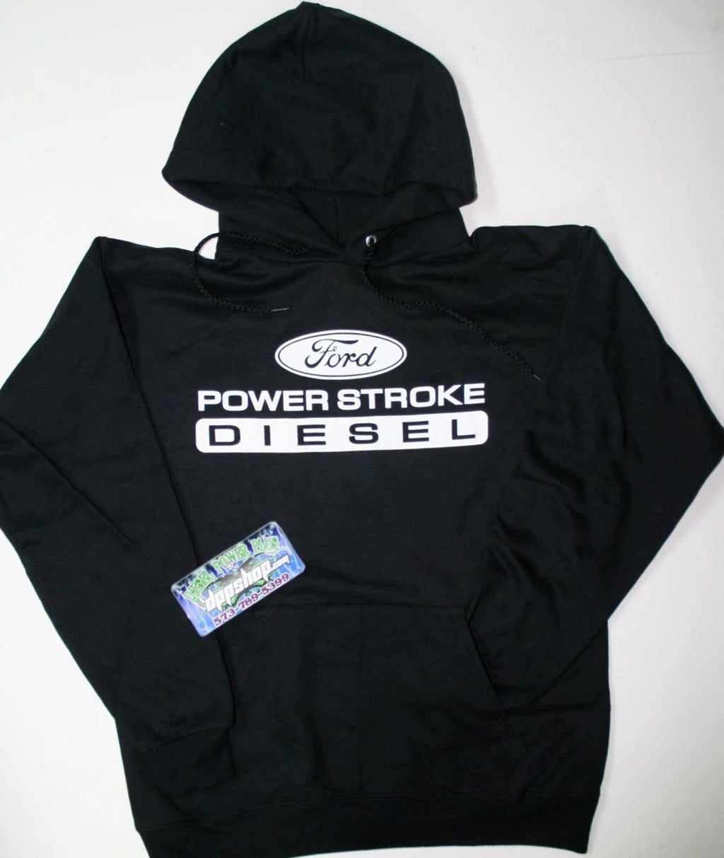 Ford powerstroke hooded shirt long sleeve pullover diesel gear Unisex