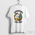 Premium Fiona Christmas A Hippopotamus Is All I Want T Shirts Unisex