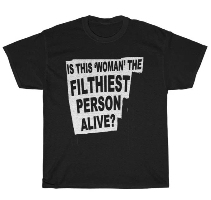 Filthiest Person Alive | John Waters Divine Cult Classic Movie Tee Unisex