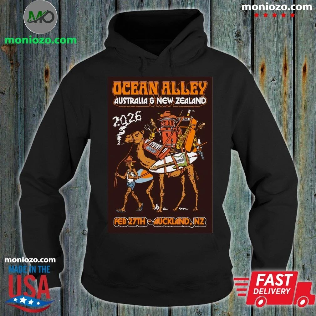 Ocean Alley 2026 AUS NZ Tour Limited Edition NZ Tour Poster Unisex