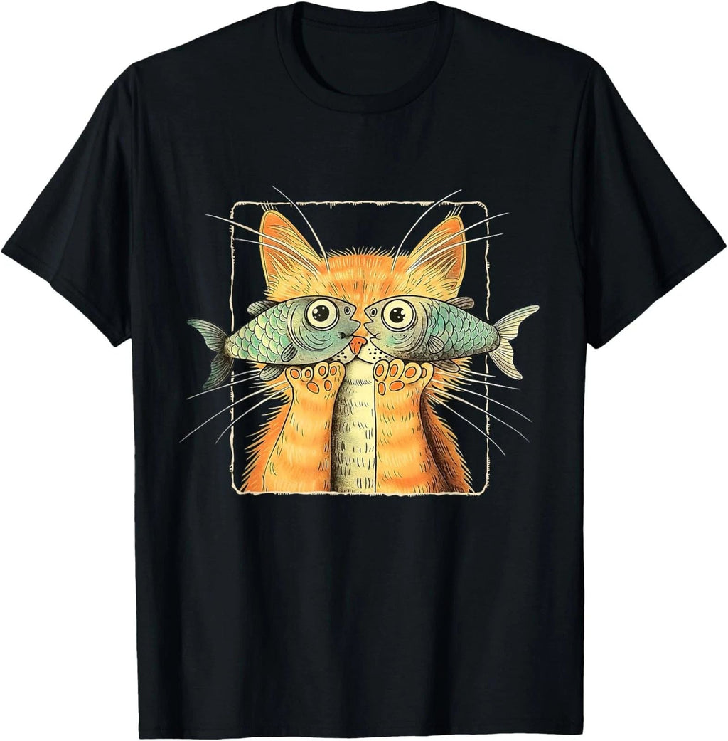 NEW LIMITED Cat with Fisheyes - Cute Kitten Funny Cat Parody - Cat Lover Unisex