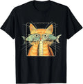 NEW LIMITED Cat with Fisheyes - Cute Kitten Funny Cat Parody - Cat Lover Unisex