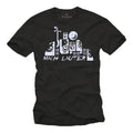 Vintage Electro House Music Men's with Party Boxes - Men's DJ Shirt Unisex