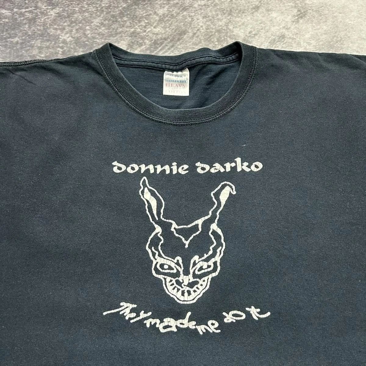 Vintage Donnie Darko 2001 Movie short sleeve black shirt Unisex