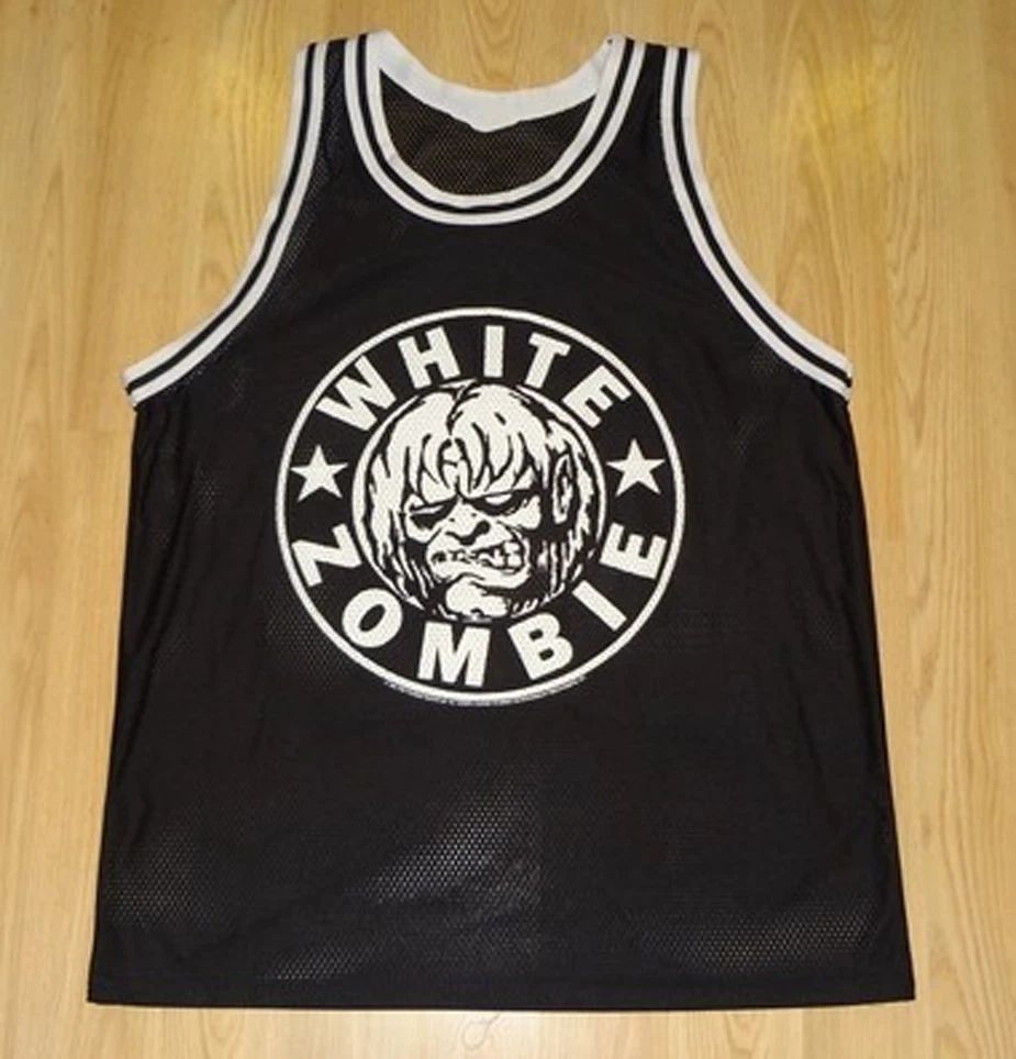 VTG White Zombie Basketball Jersey All sizes S to 6XL XX1051 Unisex