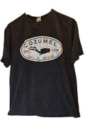 Cozumel Black Short Sleeve , Vacation, Travel ,Everyday Wear Unisex