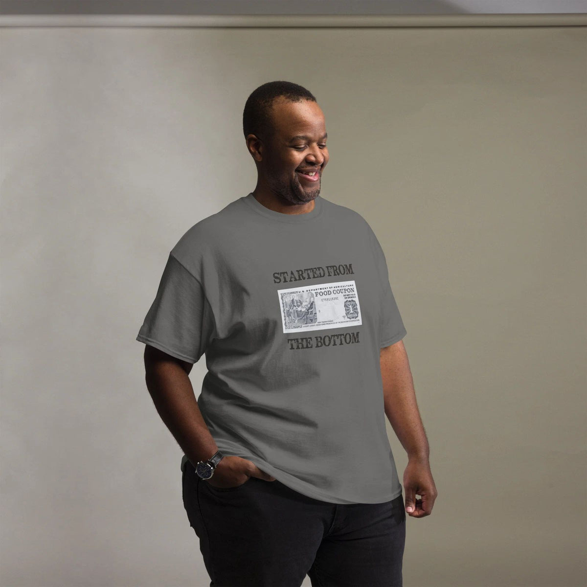 Started from the bottom Men's classic tee Unisex