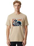 Battle-In-Space Mens Graphic Tee,100% Cotton,Casual Summer Wear Unisex