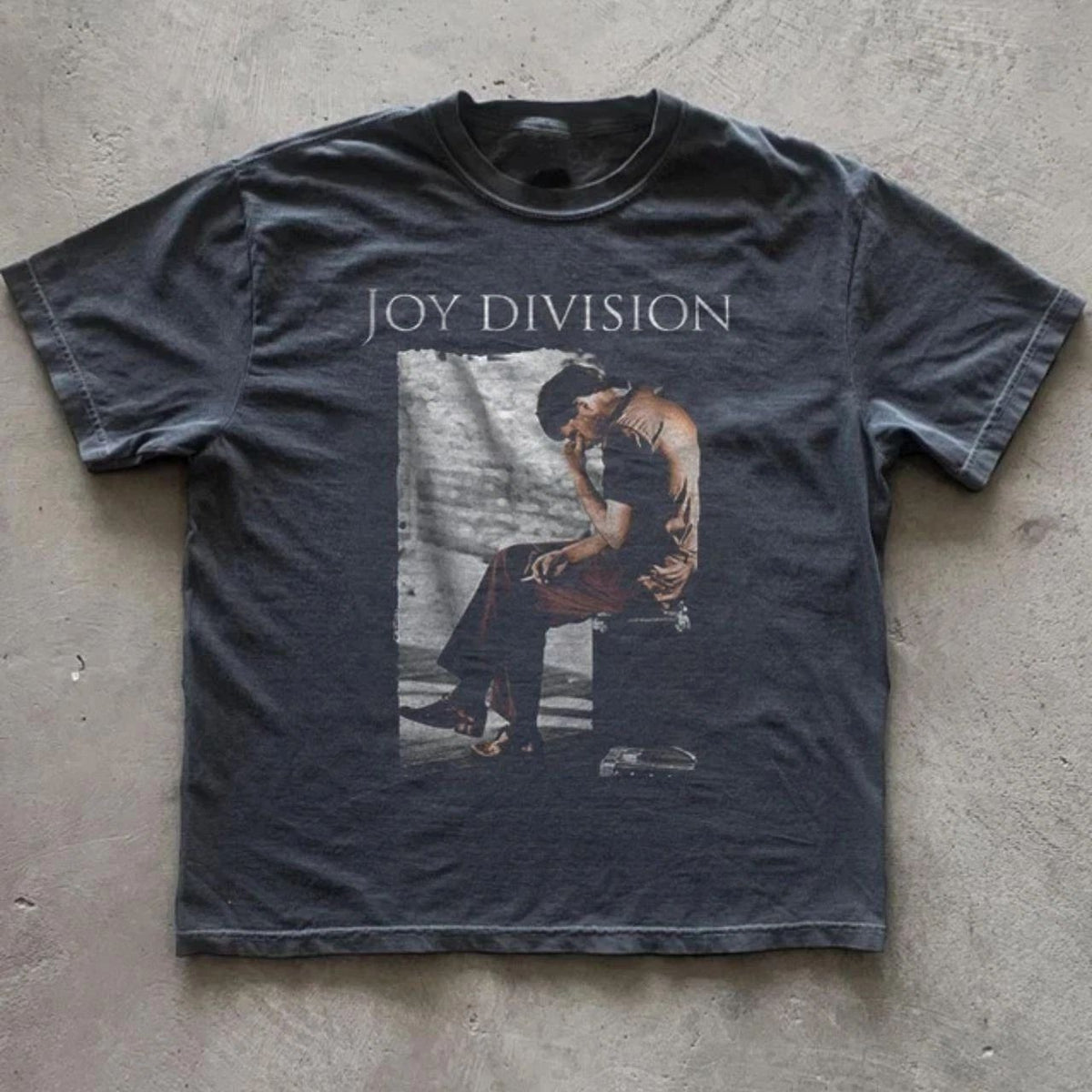 Joy Division - Ian Curtis Unisex Black Color Graphic Tee Unisex