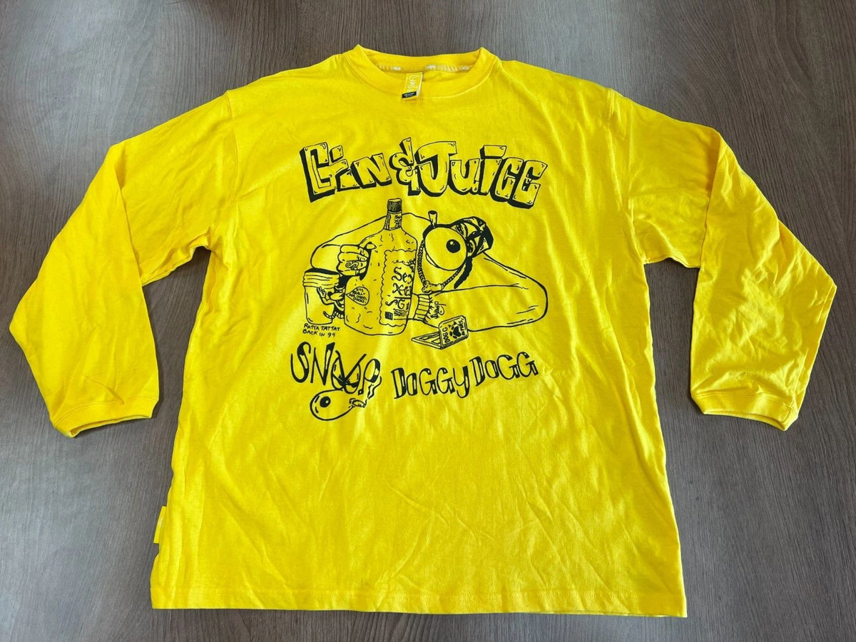 VINTAGE SNOOP DOGG CLOTHING T SHIRT XL 90S GIN AND JUICE RAP TEE NOS DEADSTOCK Unisex