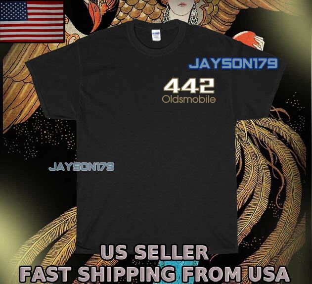 NEW SHIRT OLDSMOBILE 442 LOGO FUNNY AMERICAN MEN'S SIZE S-5XL Unisex