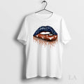Original Dallas Cowboys And Texas Longhorns Lips Falling Hearts Unisex