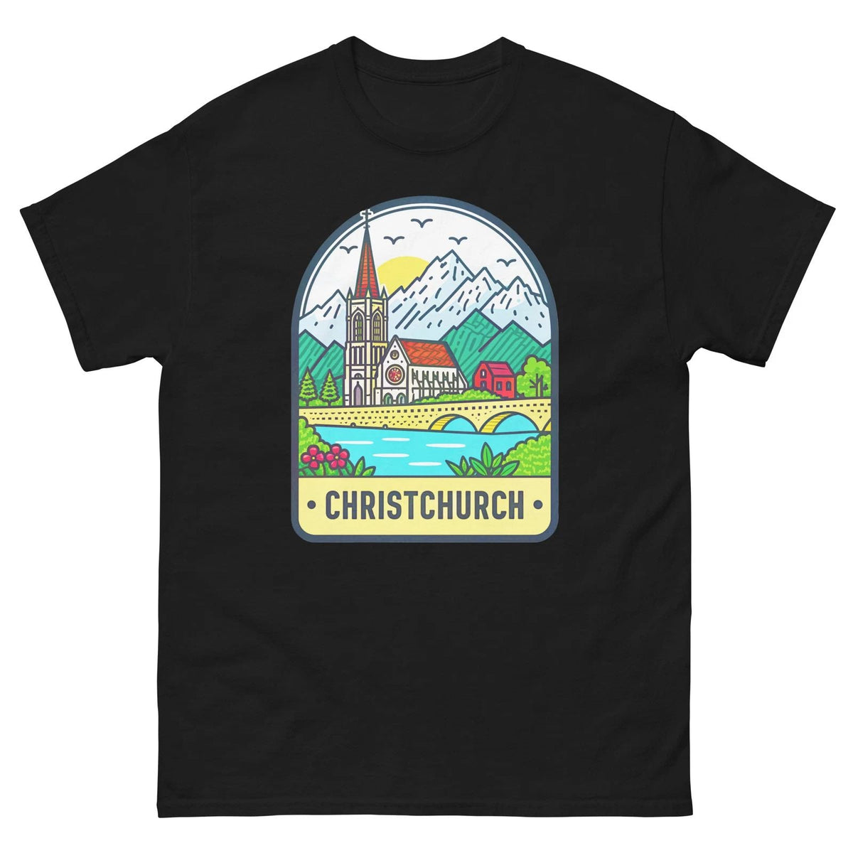Christchurch World Travel Urban Area City Unisex