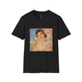 Vintage Japanese Woman Holding Beer | Sakura Kimono Retro Art Unisex