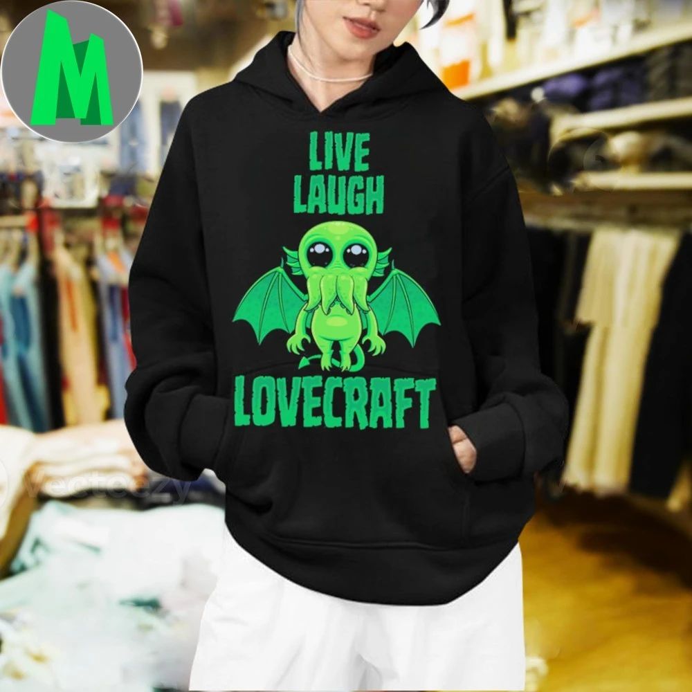 John Schwegel Live Laugh Lovecraft Shirt Unisex