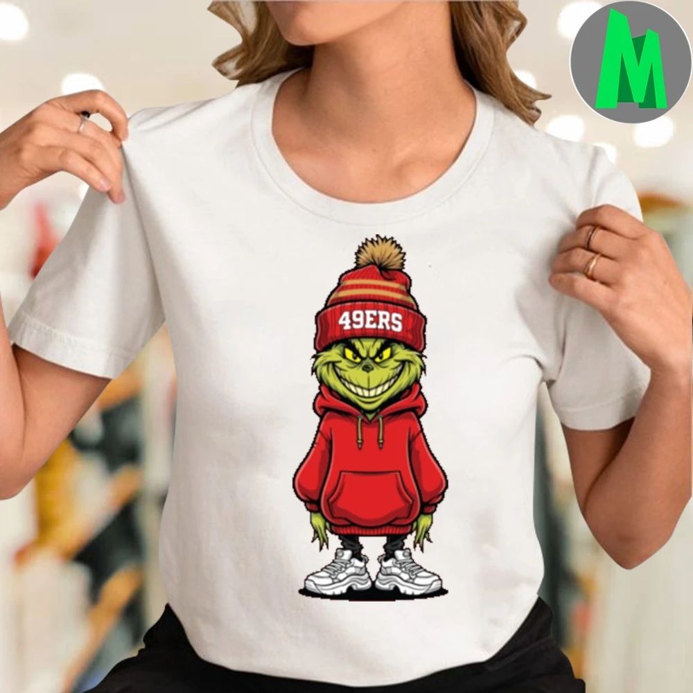 Original Grinch Support 49ers football Unisex
