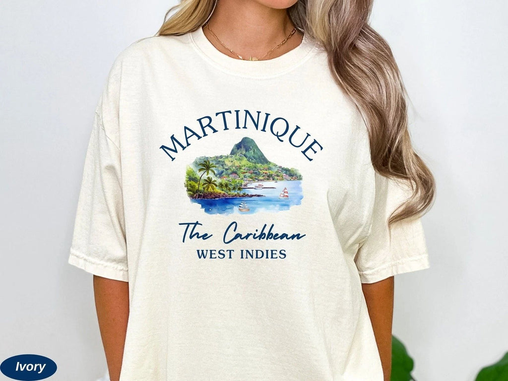 Martinique Travel Gift for Caribbean France Trip Lovers Souvenir Tee Unisex