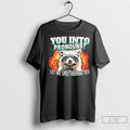 Classic Let Me She Them Titties Raccoon Pronouns Intro Graphic Unisex