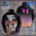 Grand Theft Auto VI Black Pullover Hoodie