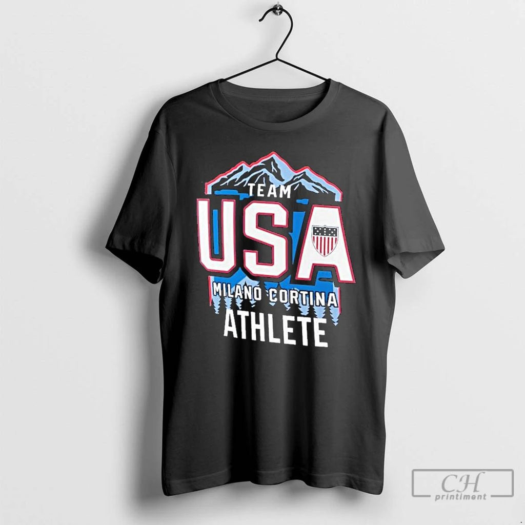Premium Team Usa 2026 Winter Olympics T Shirts Unisex