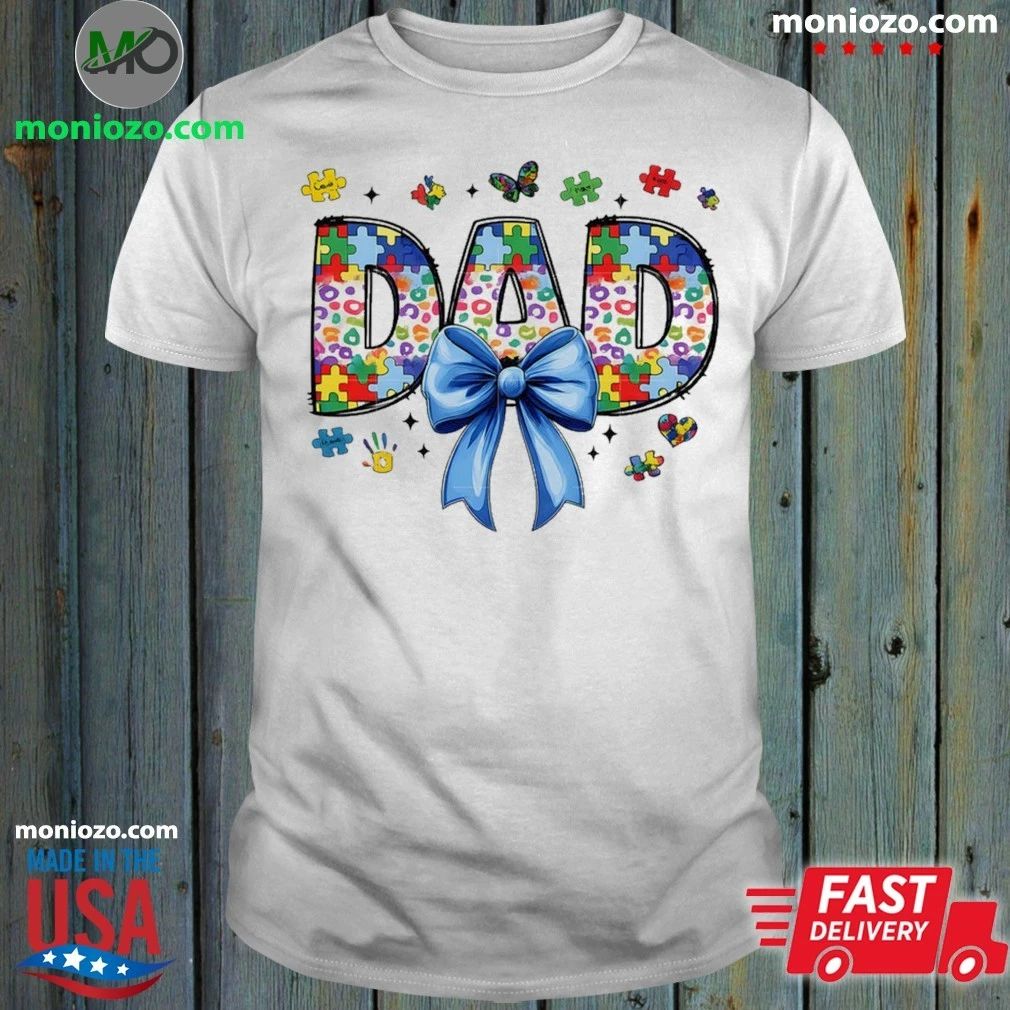 Original Dad Autism Awareness Shirt Unisex