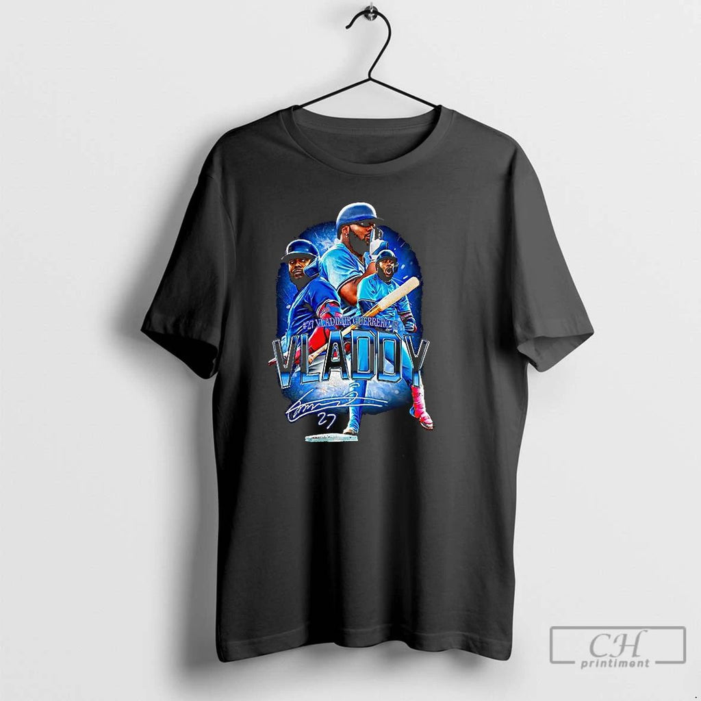 Classic Vladimir Guerrero Jr Toronto Blue Jays World Series 2025 Signature T Shirts Unisex