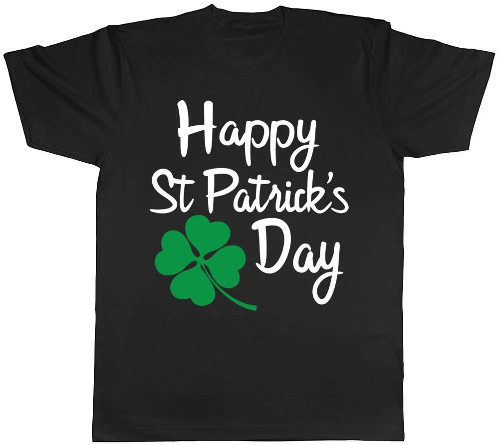 Happy St Patrick's Day Mens Womens Ladies Unisex