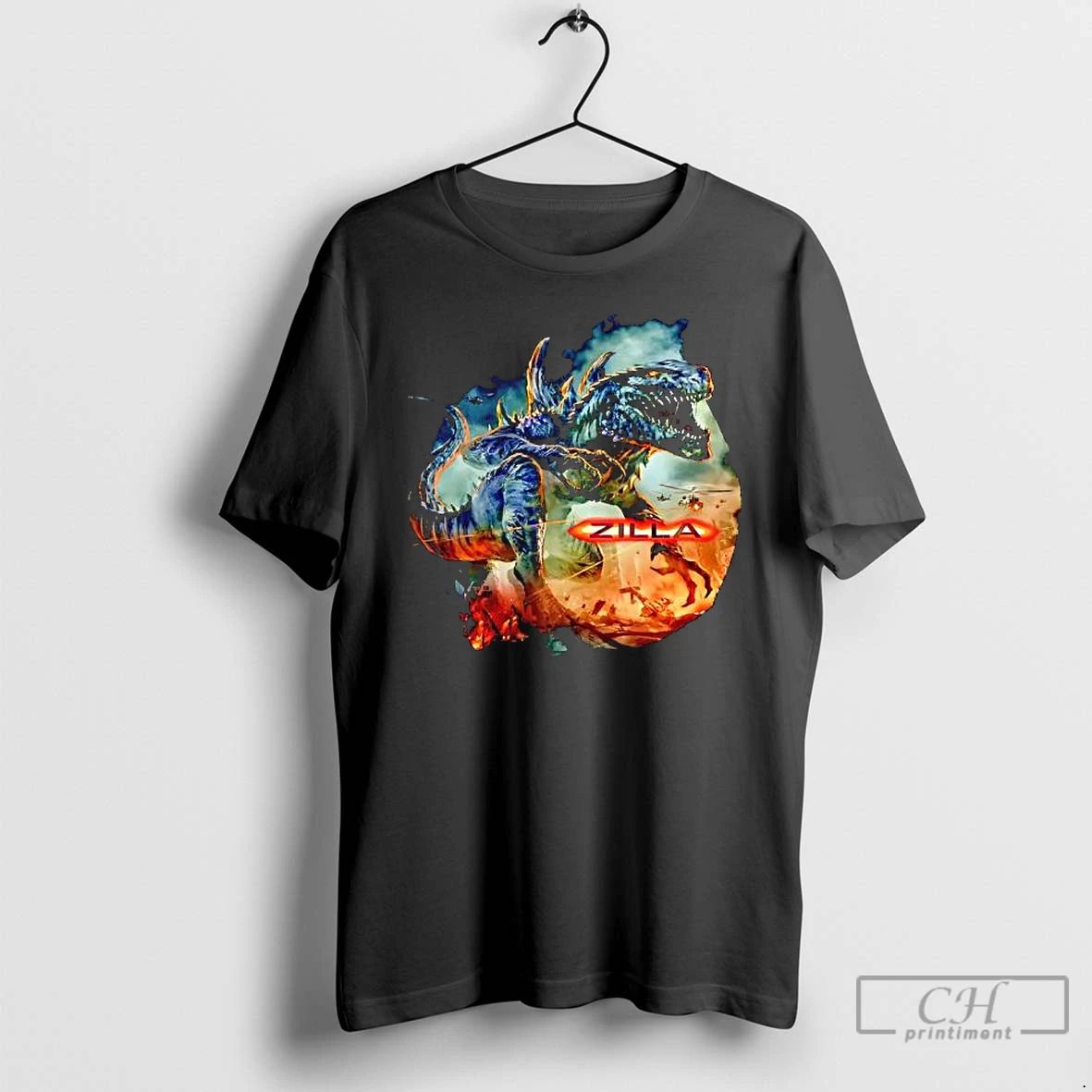 Premium Zilla Monster Mania T Shirts Unisex
