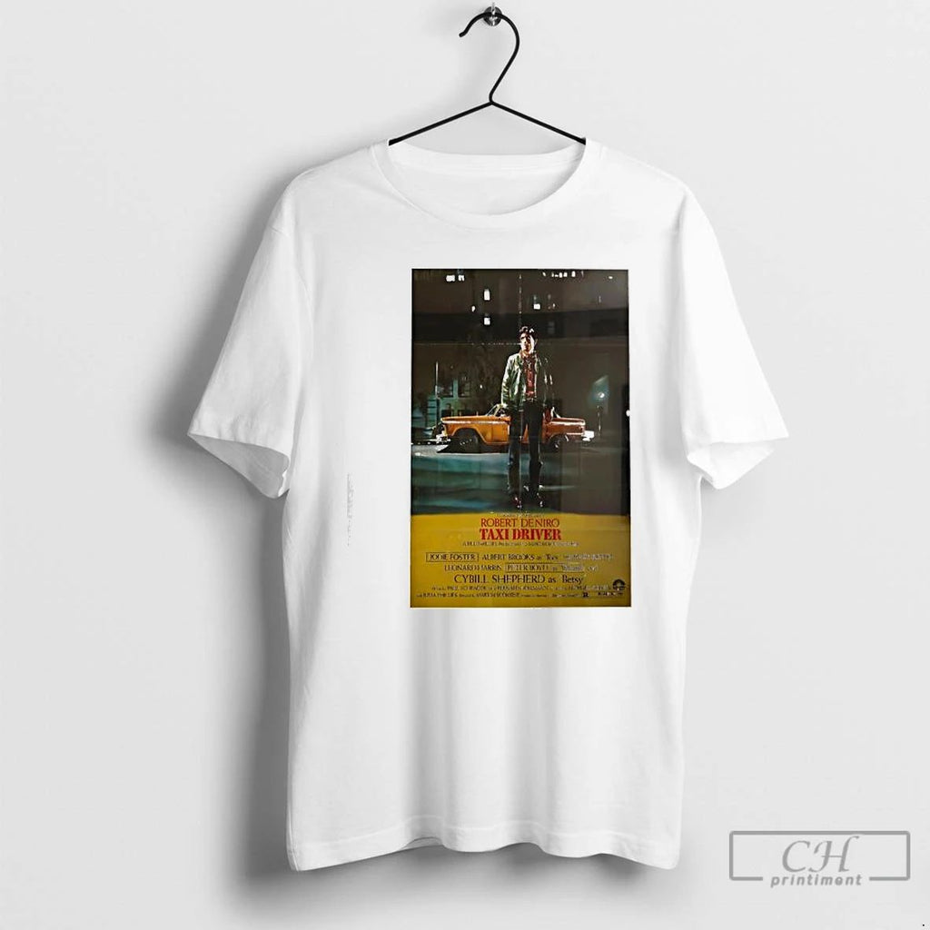 Premium Robert De Niro 1976 Film Taxi Driver Movie T Shirts Unisex