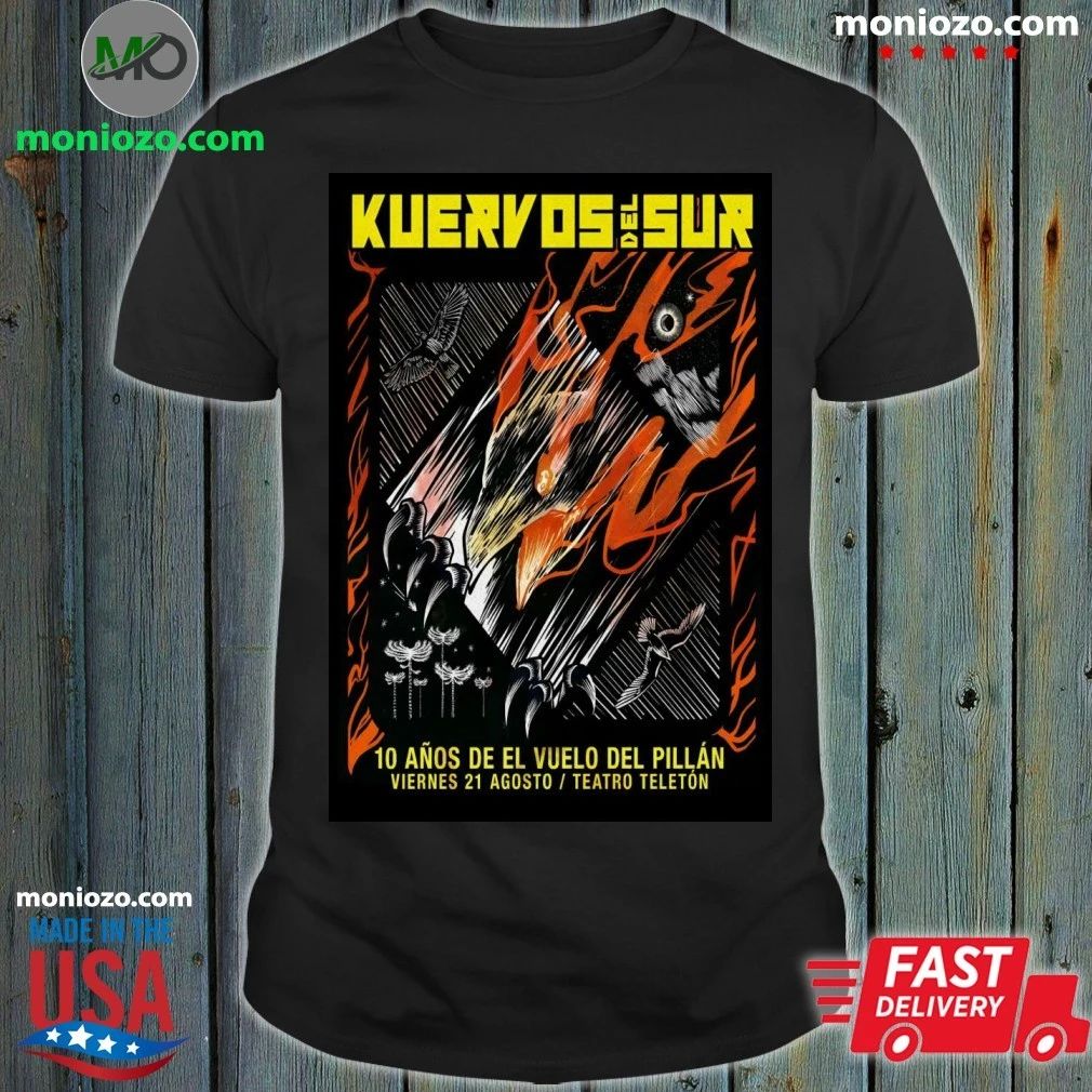Kuervos Del Sur 8 21 2026 Santiago Chile Poster Shirt Unisex