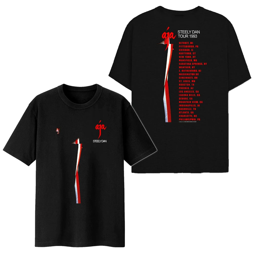 Steely Dan Aja Tour 1993 , Vtg 90s Steely Dan Rock Band Tour Unisex