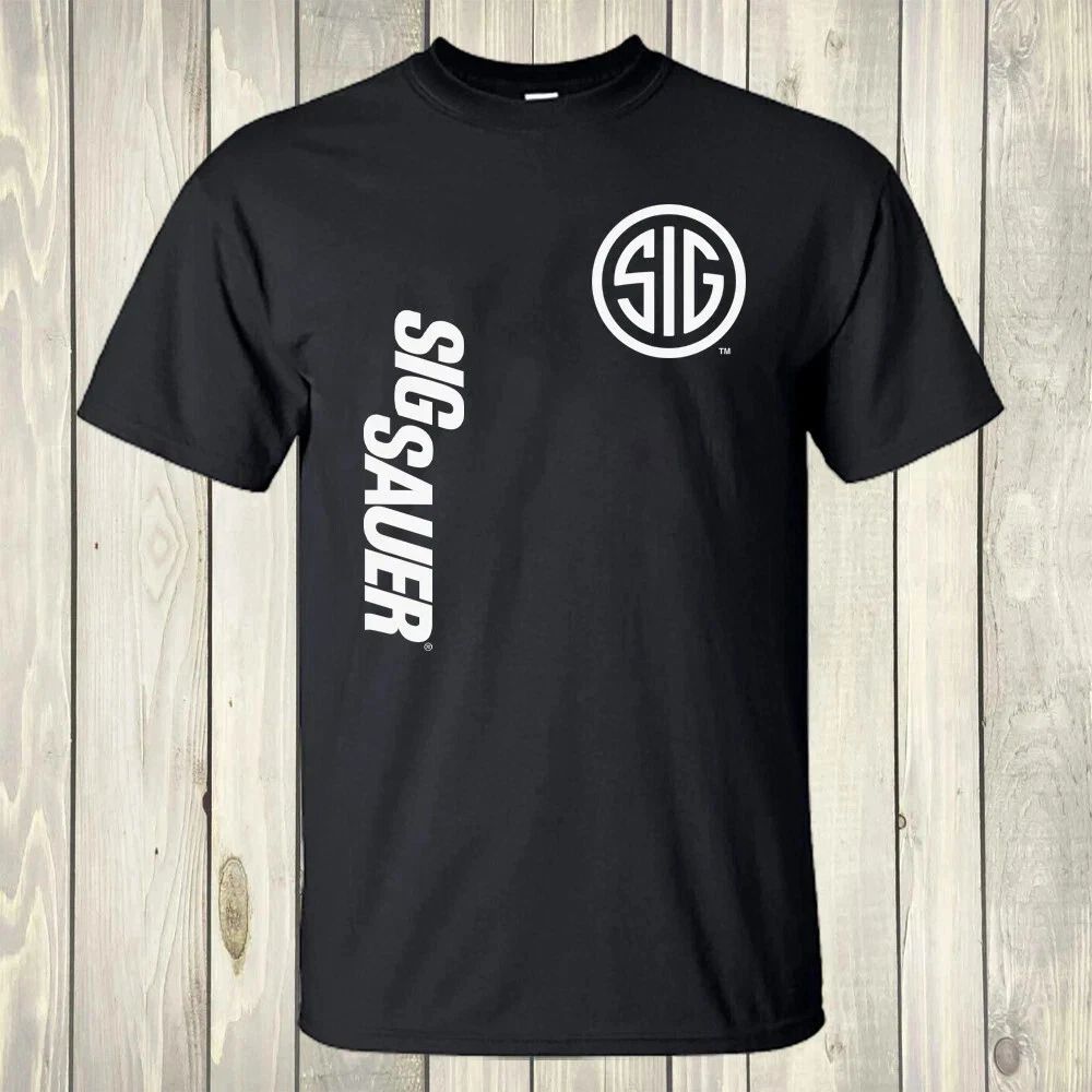 Hot New SIG Sauer Firearms Logo Men's Funny Size S-5XL Reprint Unisex