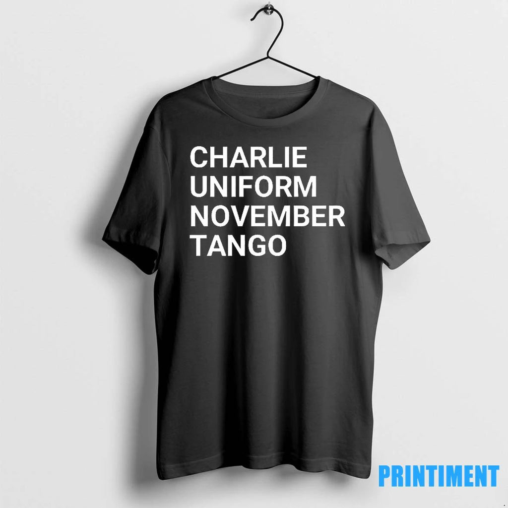 Charlie Uniform November Tango Tshirts Sweater Unisex