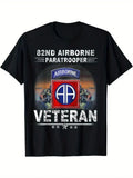 Division 82nd Veteran All American US Army Men Tee Hot Shirt Unisex