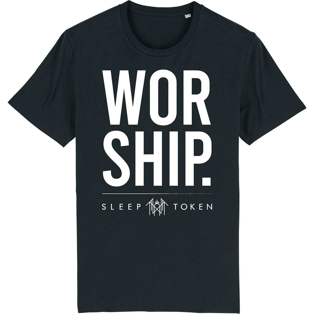 Men's Sleep Token Worship (Back Print) Slim Fit XX-Large Black Unisex