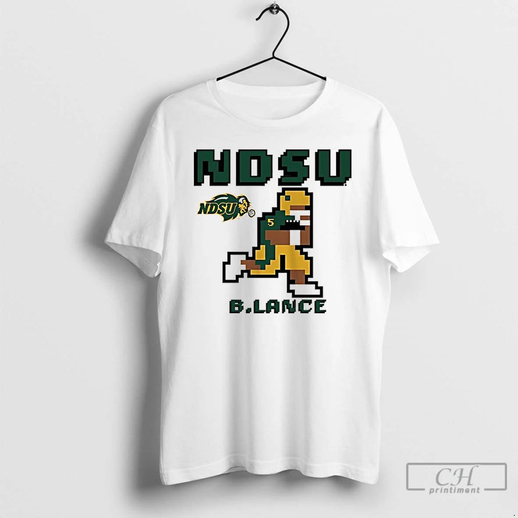 Classic Bryce Lance North Dakota State Football Retro Baller T Shirts Unisex